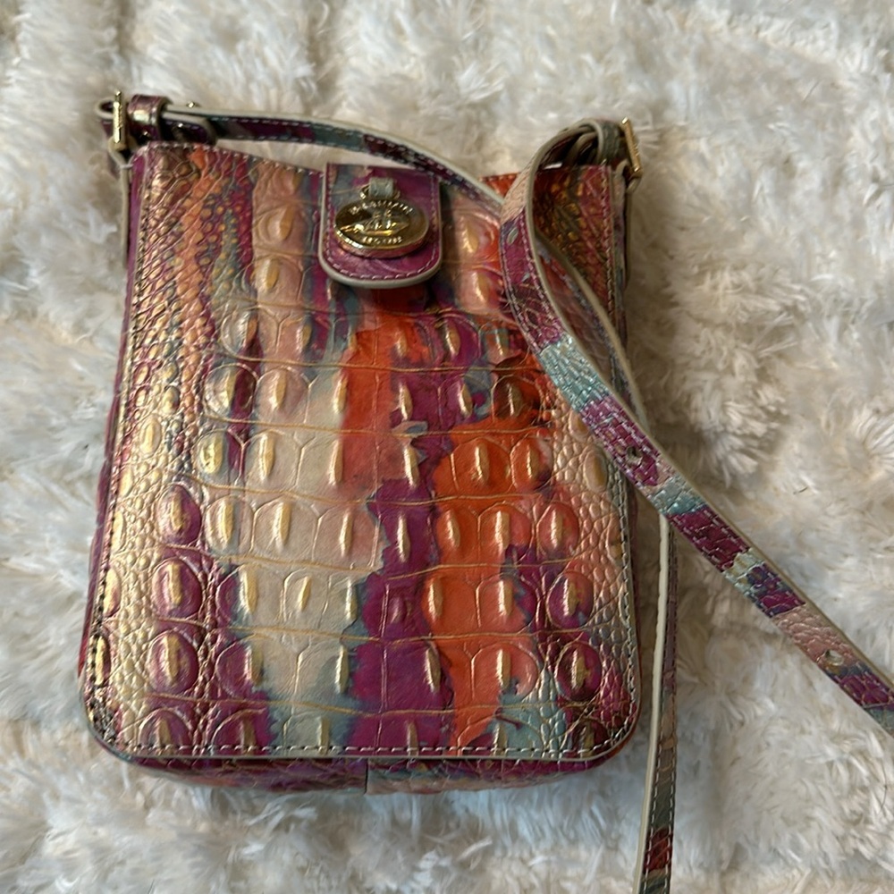 Rainbow Brahmin Crossbody NWT